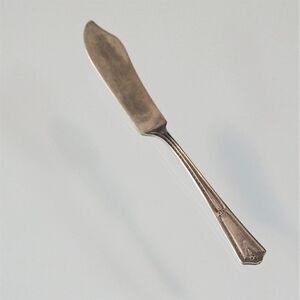 Branford Silverplate Butter Knife Vintage 1924 Bouquet Vendome Pattern